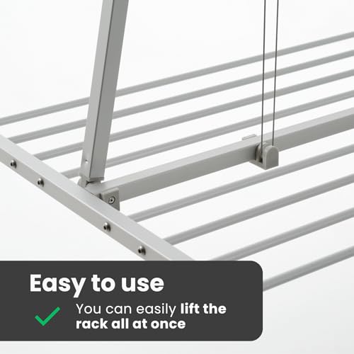 Mini, Folding, Pull Down, Ceiling Laundry Drying Rack, 60 in (5000 Count)