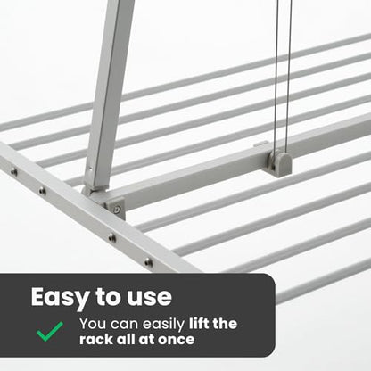 Mini, Folding, Pull Down, Ceiling Laundry Drying Rack, 60 in (5000 Count)
