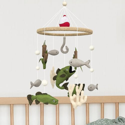 Baby Mobile for Crib Fishing Crib Mobile for Boys Baby Shower Gift