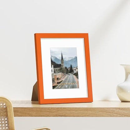 8x10 Picture Frames Set of 9 for Wall or Tabletop Display (9 Count)