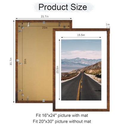 20x30 Picture Frame Set of 4