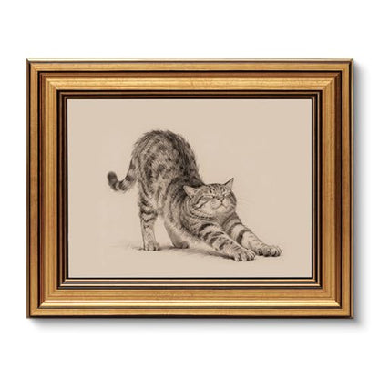 Vintage Gold Framed Wall Art for Living Room