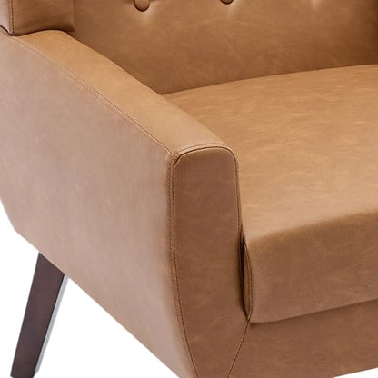 PU Leather Accent Chair