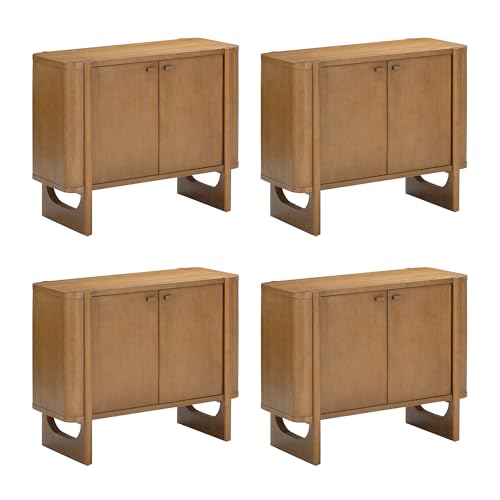 Solace Mid Century Modern Cabinet (4 Count)