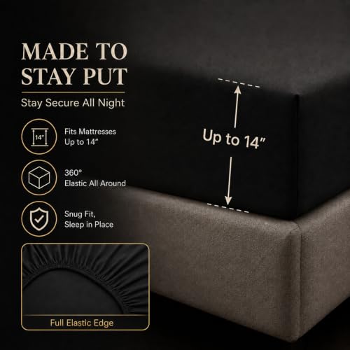 Oversized King Comforter Set Black