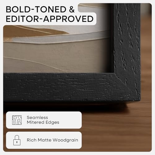 12x18 Black Oak Picture Frame