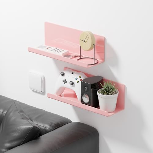 Adhesive Floating Shelves for Wall No Drilling