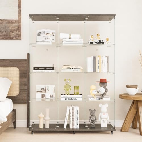 Black Glass Display Cabinet