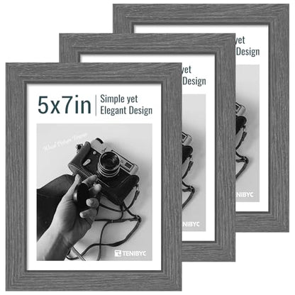 5x7 picture frame 3 Pack (3 Count)