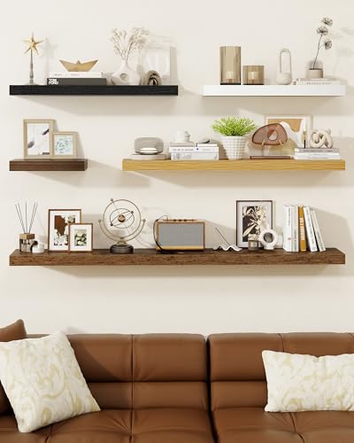 48" Floating Shelves for Wall (2 Count)