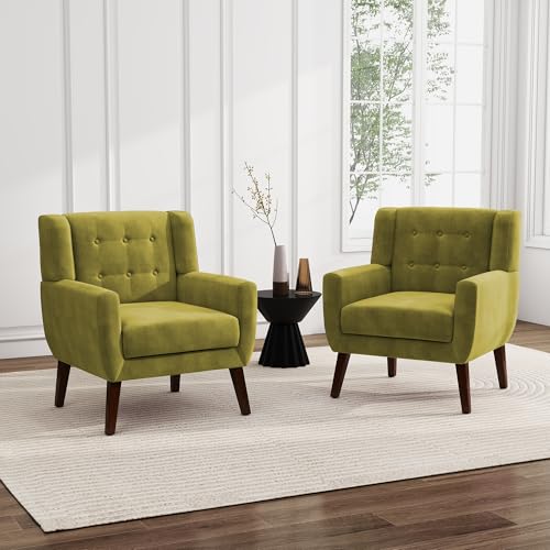 Velvet Accent Chairs Set of 2 (2 Count)