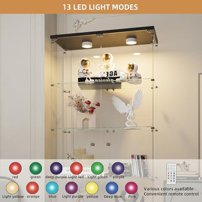 Glass Display Cabinet with LED