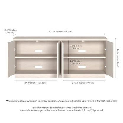 57" TV Stand for TVs up to 65"
