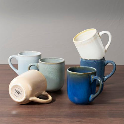 Coffee Mugs Set of 6 (4 Count)