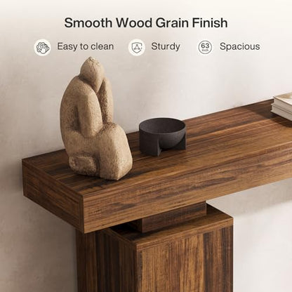63 in Long Console Table