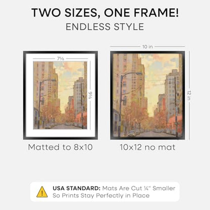 10x12 Black Picture Frame