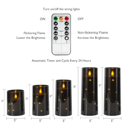 Halloween Flameless Candles (5 Count)