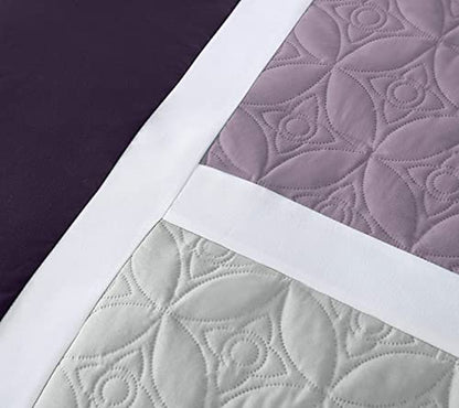 Upland 7 Piece Quilted Patchwork Comforter Set