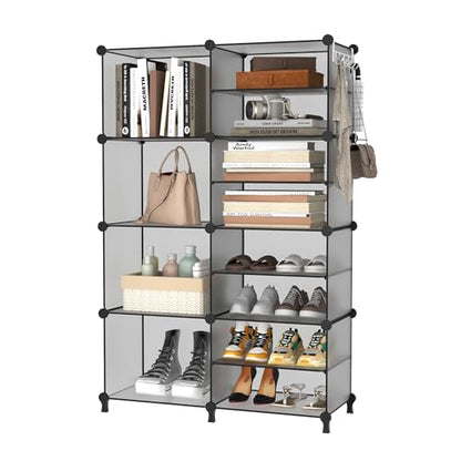 Closet Organizer 8 Cube Storage Shelves