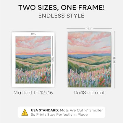 14x18 Silver Picture Frame