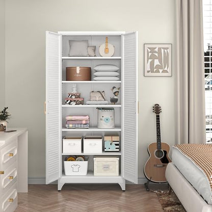 75" Metal Storage Cabinet
