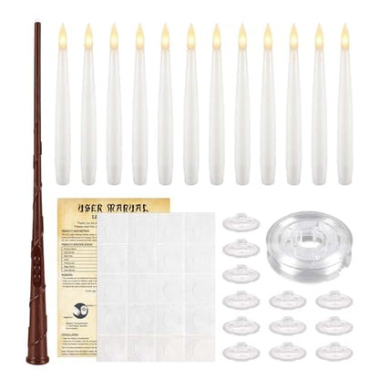Floating Candles with Magic Wand Remote