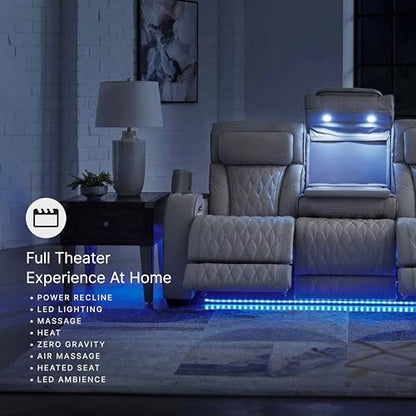 3 Seat Power Reclining Sofa