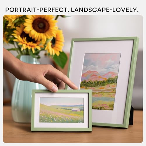 8x10 Green Picture Frame