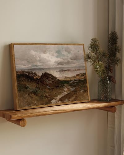 Framed Canvas Wall Art Vintage Decor