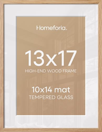 13x17 Natural Oak Picture Frame
