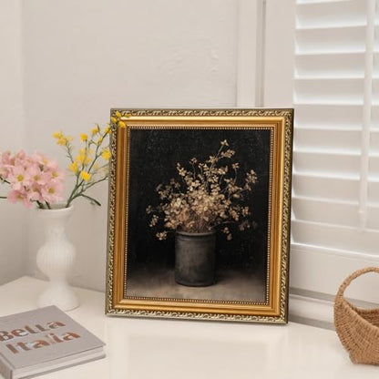 Vintage Gold Framed Wall Art for Home Decor