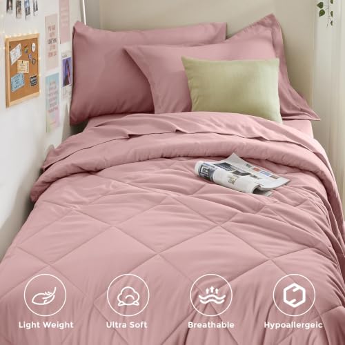 5 Piece Twin Comforter Set