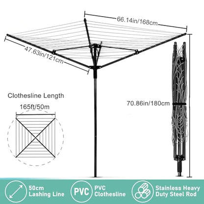 Outdoor Umbrella Drying Rack