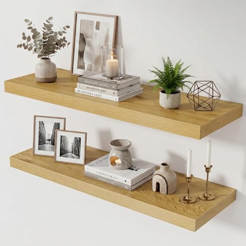 36 Inch Floating Shelves for Wall Set of 2