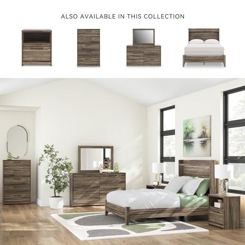 Jusika Kids Full Size Panel Bed