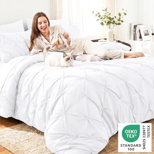 Twin XL Comforter Set White