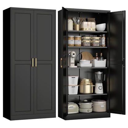 71" Kitchen Pantry Cabinet