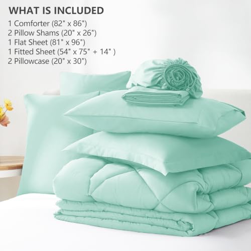 Full Size Comforter Sets Mint Green