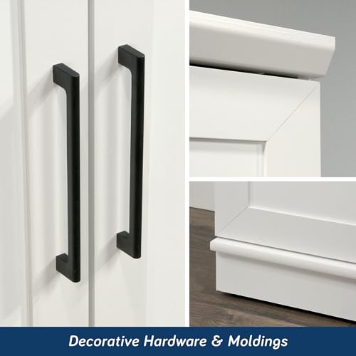 HomePlus Kitchen Storage Pantry Cabinet with Swing Door Storage and Adjustable Shelves