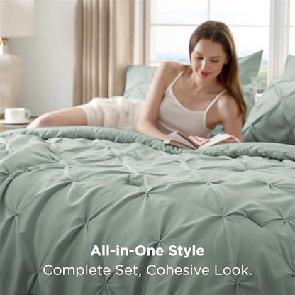 7 Piece California King Comforter Set & Sheets