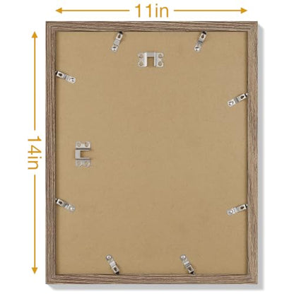 11x14 Picture Frames Set of 9 for Wall Mounting (9 Count)