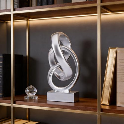 Modern Abstract Knot Sculpture