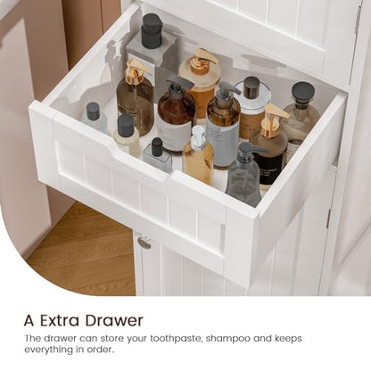 66.9" Tall Bathroom Cabinet