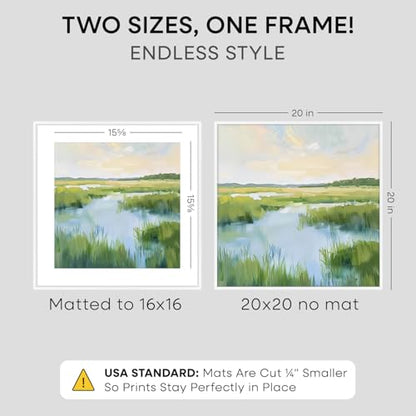 20x20 White Picture Frame (2 Count)