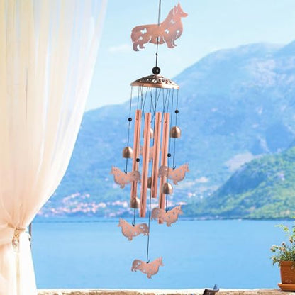 Handcrafted Dachshund Wind Chimes