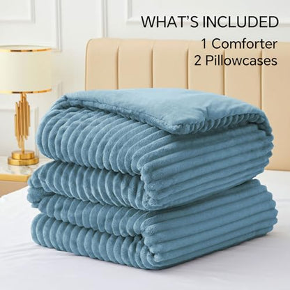 Fleece King Comforter Set