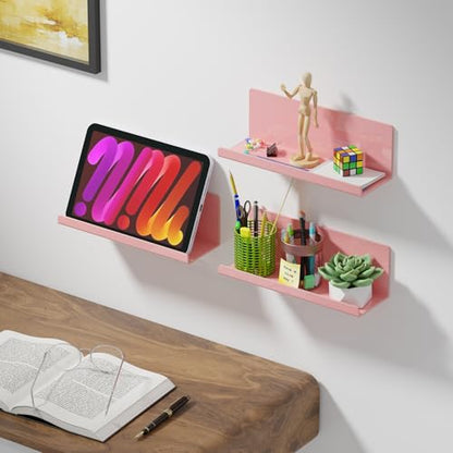 Adhesive Floating Shelves for Wall No Drilling