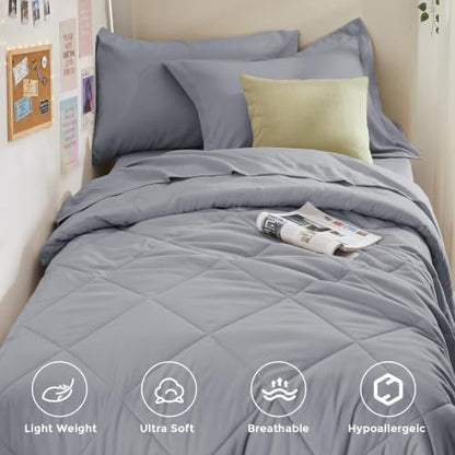 5 Piece Twin Comforter Set