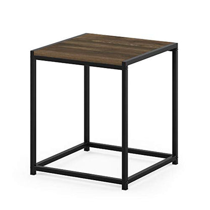 CAMNUS Metal Frame Square Side Table