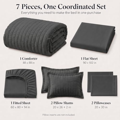 Queen Comforter Set (7 Count)